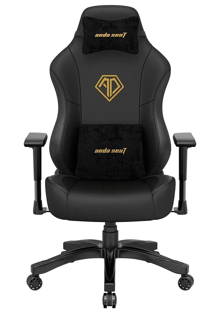 Ігрове крісло Anda Seat Phantom 3 L Black-Gold (AD18Y-06-B-PV/C) - фото 3