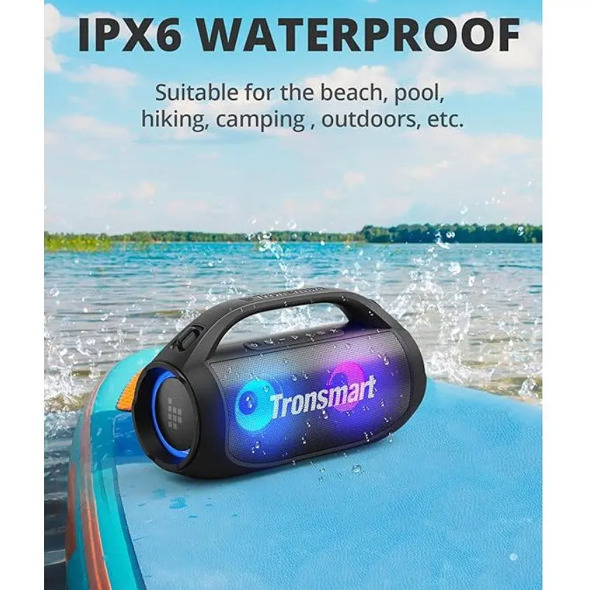 Портативна колонка Tronsmart BangSE 40W TWS Bluetooth Black - фото 8