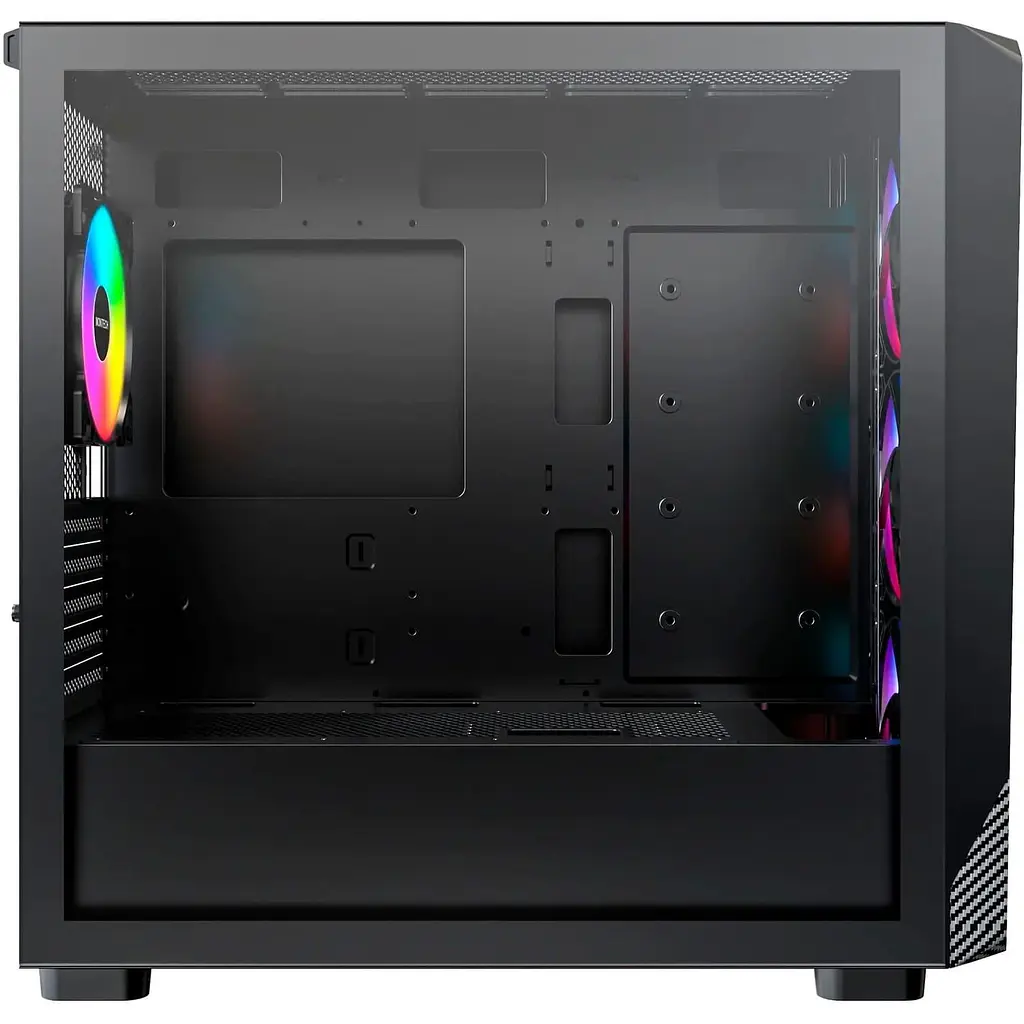 Корпус MONTECH X5M Black (X5M (B)) - фото 7