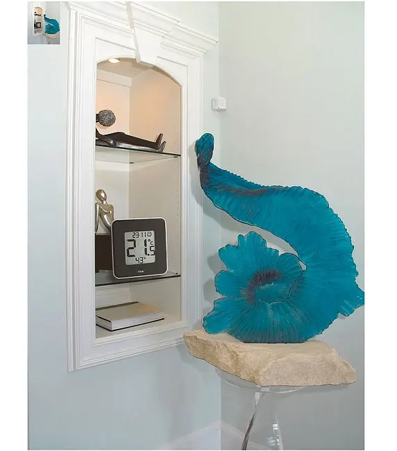 Цифровой термогигрометр с часами TFA Style 30502101 - фото 3