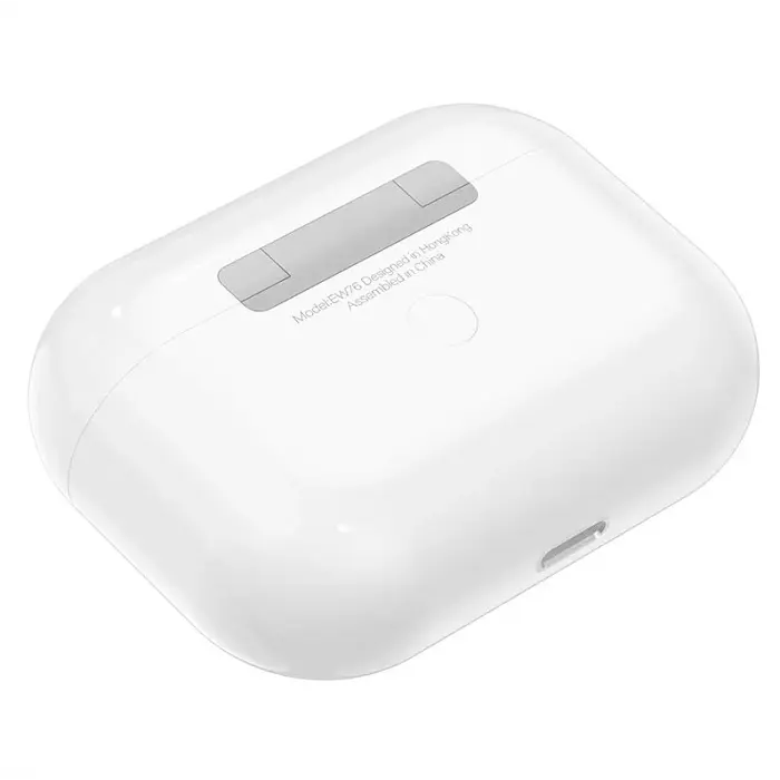 Беспроводные сенсорные Bluetooth наушники Hoco EW76 с зарядным кейсом Белые - фото 4