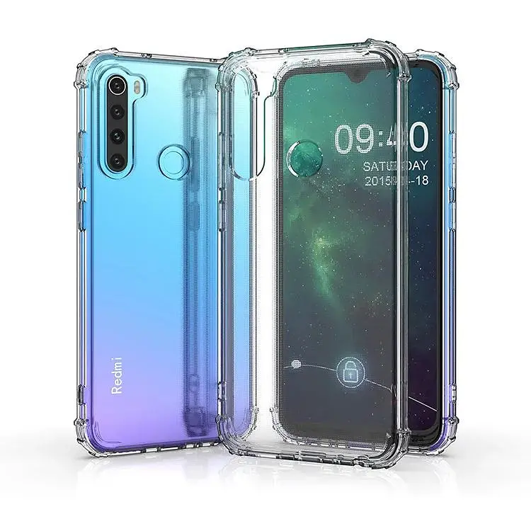 Панель BeCover Anti-Shock для Xiaomi Redmi Note 8 2019 / Note 8 2021 Clear (704368) - фото 6