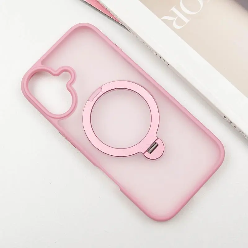 Чохол Ummi Colorful with MagSafe HQ Ring для Apple iPhone 16 (6.1) Pink - фото 2