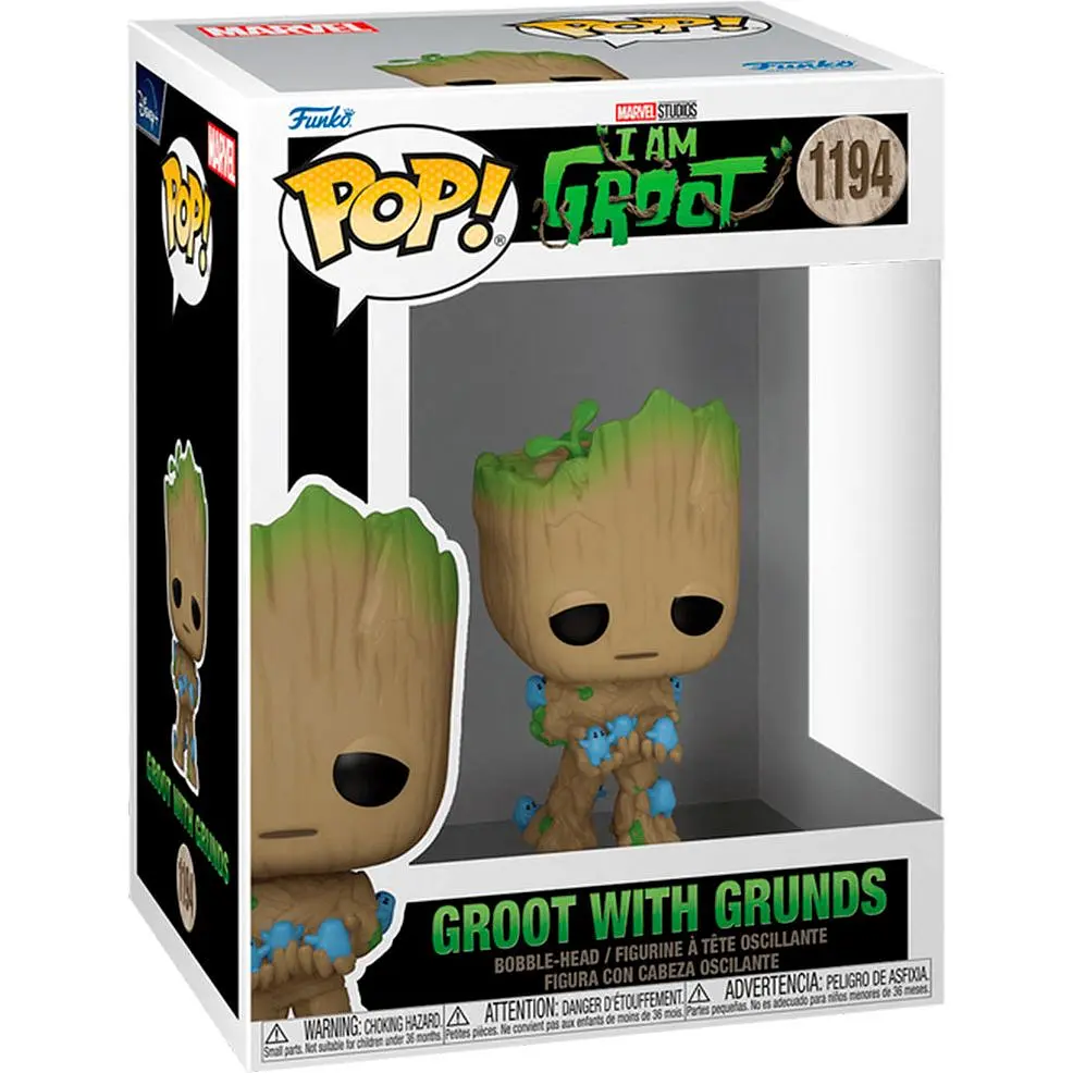 Ігрова фігурка Funko Pop! Marvel I am Groot Ґрут c з грундсами (70652) - фото 4