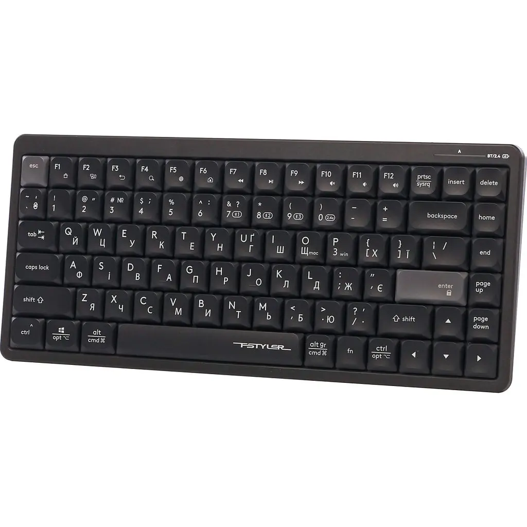 Клавіатура A4Tech Fstyler FBX53C Black [135494] - фото 3