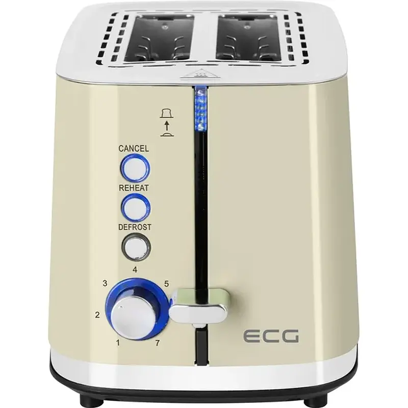 Тостер ECG ST 2766 Vintage Vanilla - фото 5