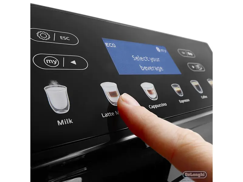 Кавомашина автоматична Delonghi Eletta Cappuccino EVO ECAM 46.860.B - фото 2