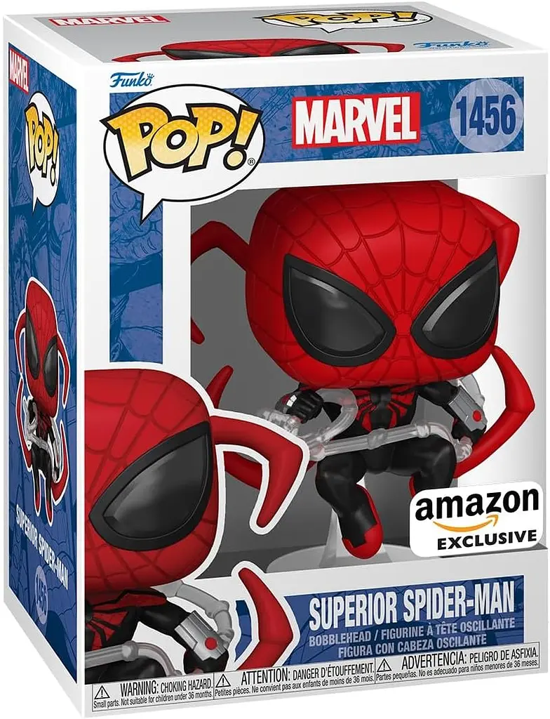 Фигурка Funko Pop Марвел Человеr-паук Marvel Spider Man 10 см Exclusive FP M SM 1456 - фото 2