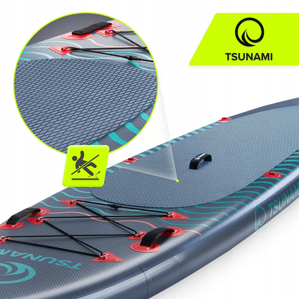 Надувна SUP дошка TSUNAMI 350 см із веслом Wave T03 (P-5907739314222) - фото 9