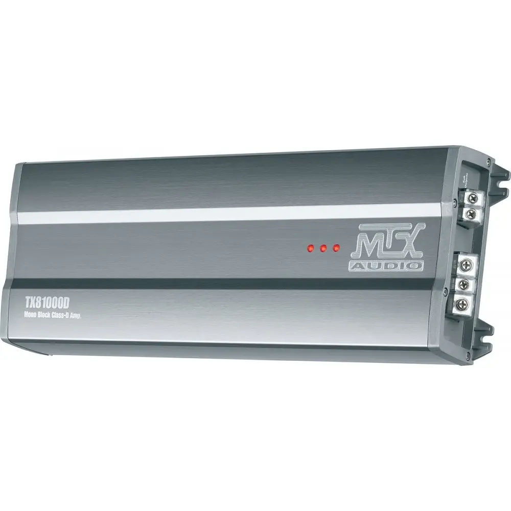 Одноканальний підсилювач MTX TX81000D - фото 3