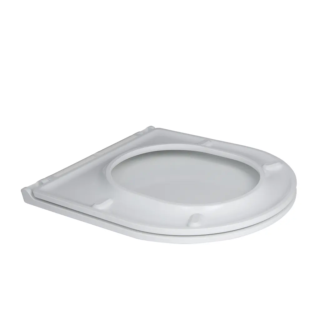 Унитаз подвесной Qtap Robin New безободковый с сиденьем Soft-close QT1333046EUQW, Белый - фото 7
