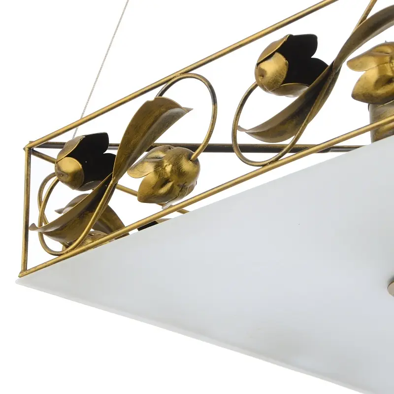 Люстра подвесная Brille флористика E14 60W G (BL-085S/3) - фото 3