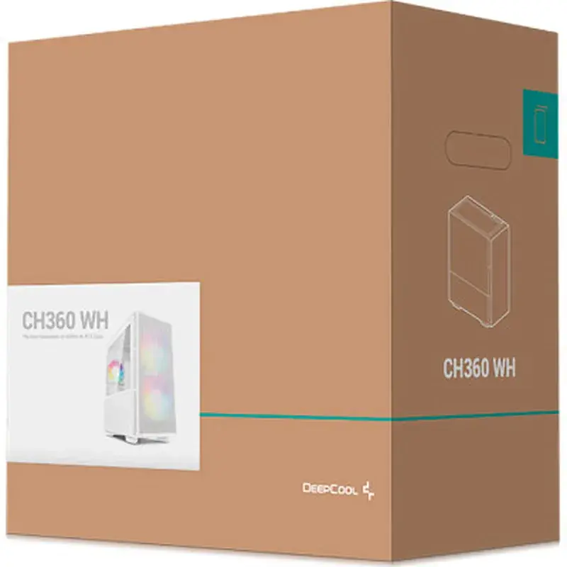 Корпус для ПК Deepcool CH360 White - фото 12