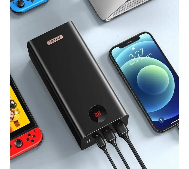 Акумулятор портативний Romoss 60000mAh PEA60 22.5W (PEA60-152-2A42) універсальна батарея - фото 5