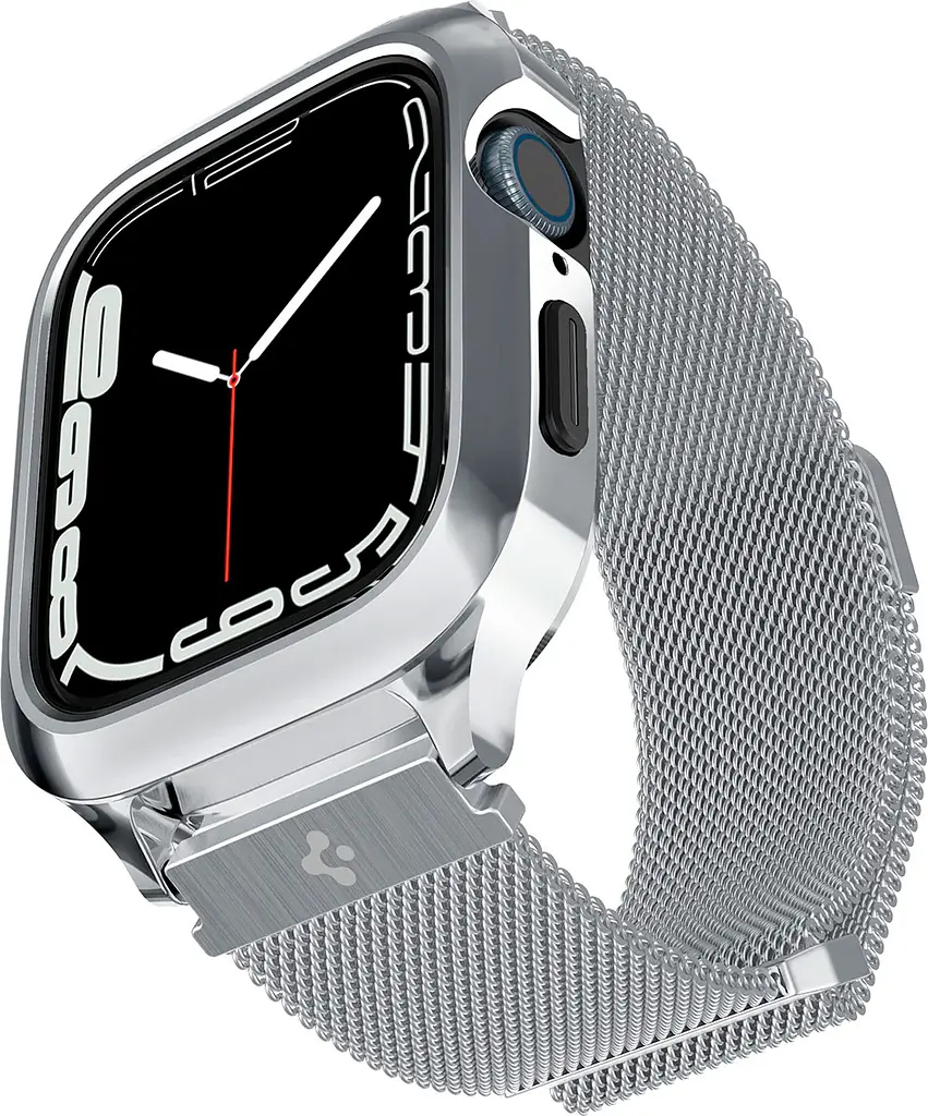 Ремінець Spigen Metal Fit Pro для Apple Watch 42/44/45mm Silver [ACS04584] [85168] - фото 3