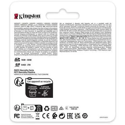 Карта памяти Kingston 128GB SDXC 10 UHS-II U3 ​​Canvas React Plus (SDR2V6/128GB) - фото 4