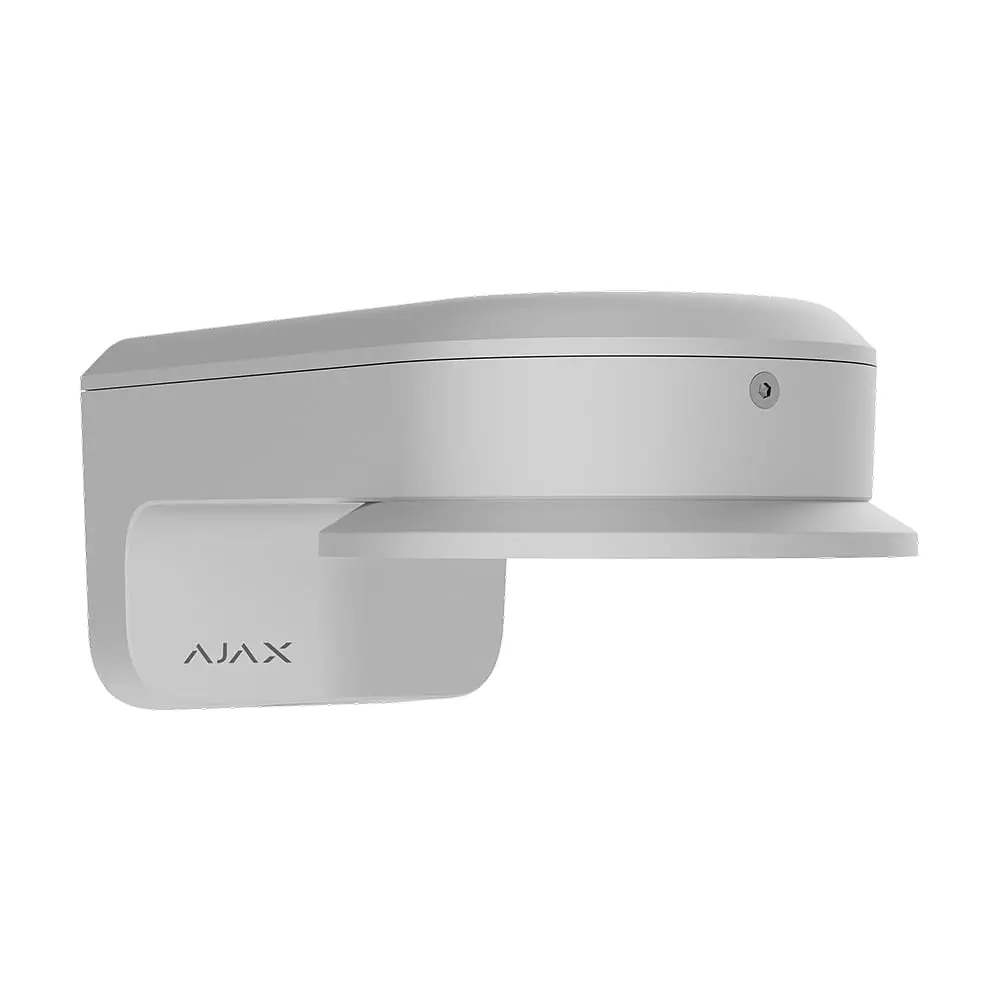 Кронштейн Ajax MountCam B2 White для дротової IP-камери Ajax серій BulletCam, TurretCam, DomeCam Mini, BulletCam HL, TurretCam HL, DomeCam Mini HL, BulletCam HLVF, TurretCam HLVF, DomeCam Mini HLVF та Superior (26-00721)