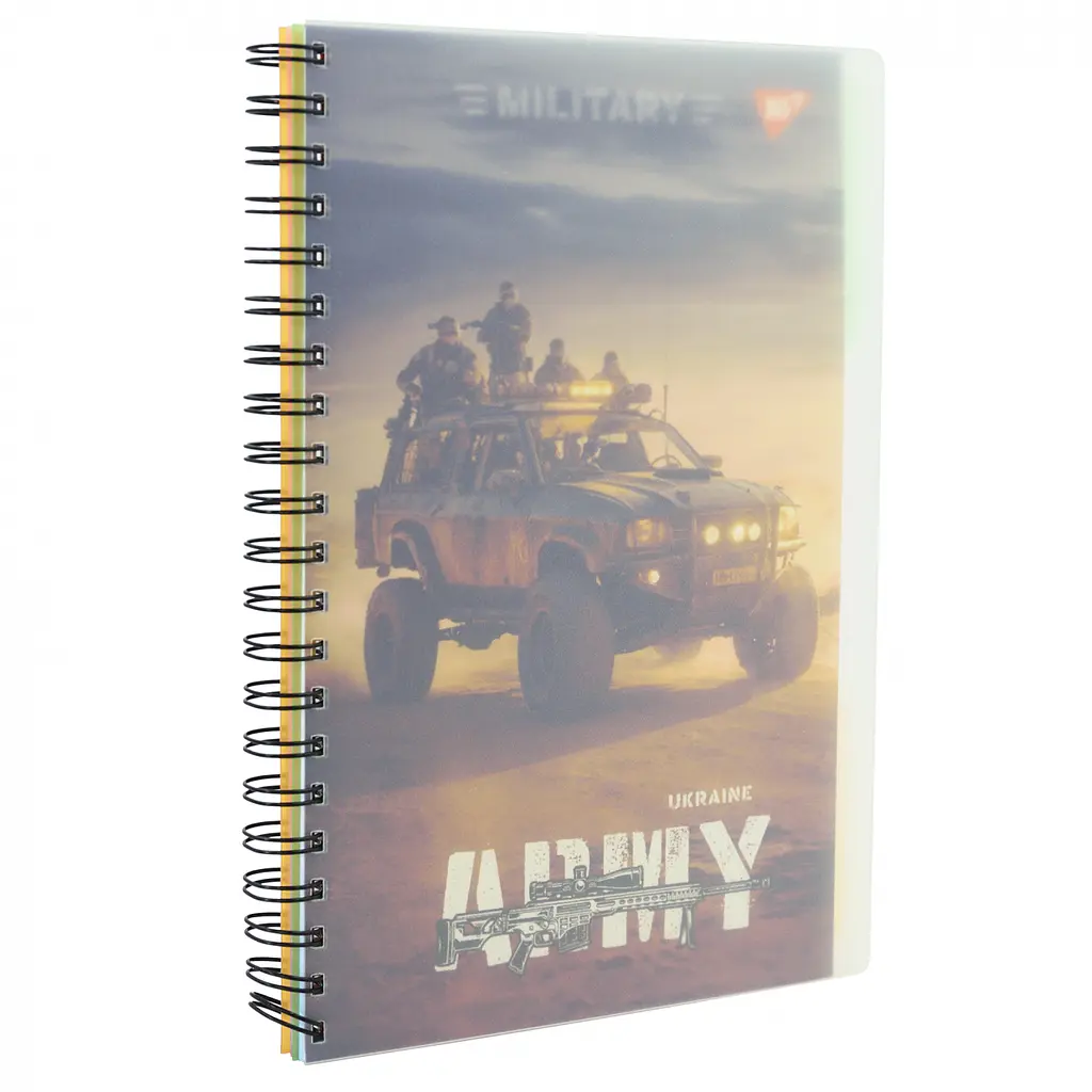 Набір зошитів для записів А4 Yes Army Ukraine 144 аркуша 3 шт. (681944) - фото 2
