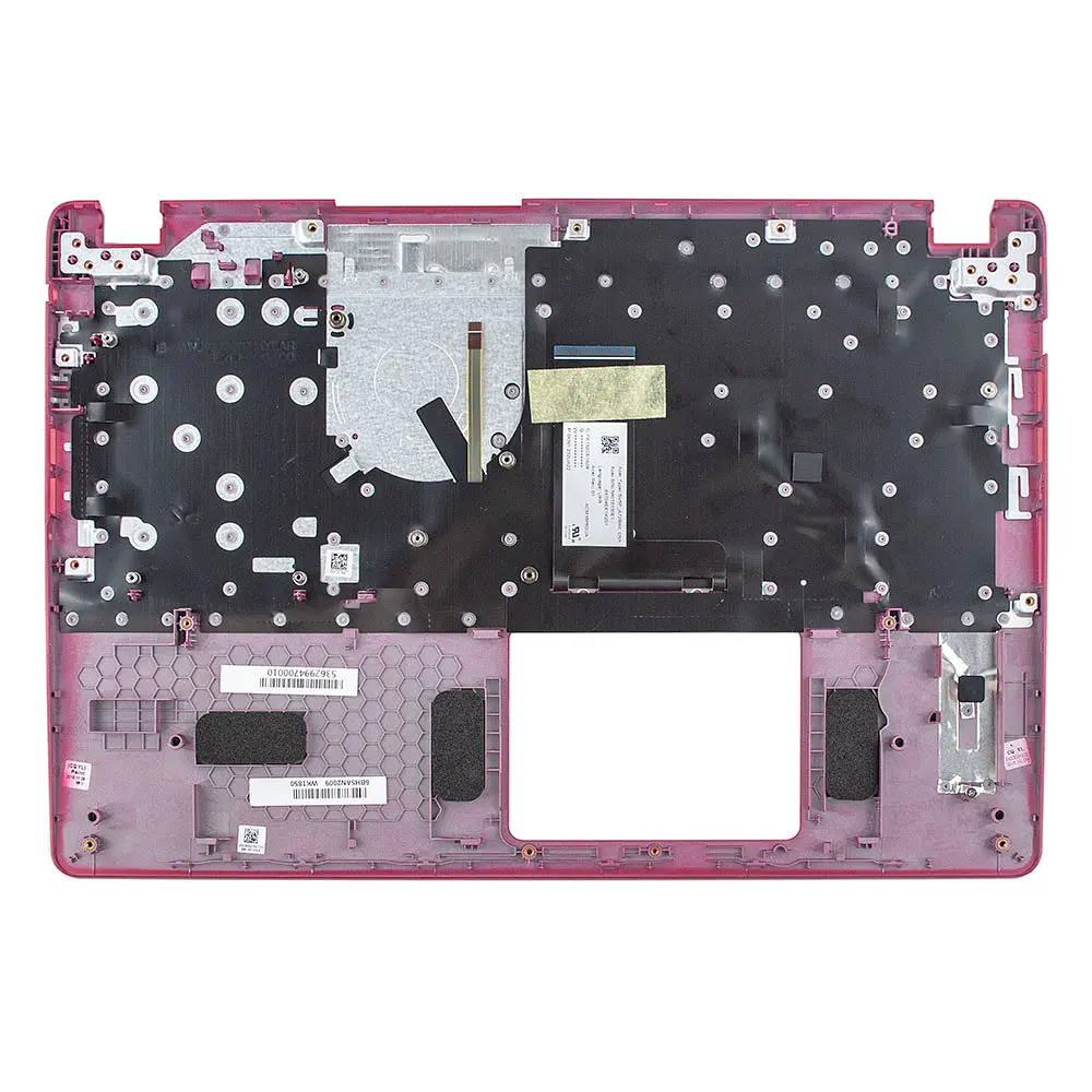 Корпус верхня кришка для Acer Aspire A515-52G, Червоний, (6B.H5AN2.009, топкейс+клавіатура з підсвічуванням, C Cover, Оригінал) - фото 2