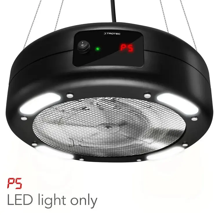 Обігрівач інфрачервоний Trotec IR 1550 SC 1500W + LED Black (1410003812) - фото 6