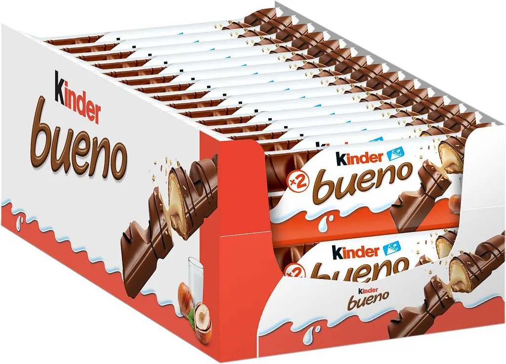 Упаковка шоколадних батончиків Kinder Bueno 43 г х 30 шт - фото 2