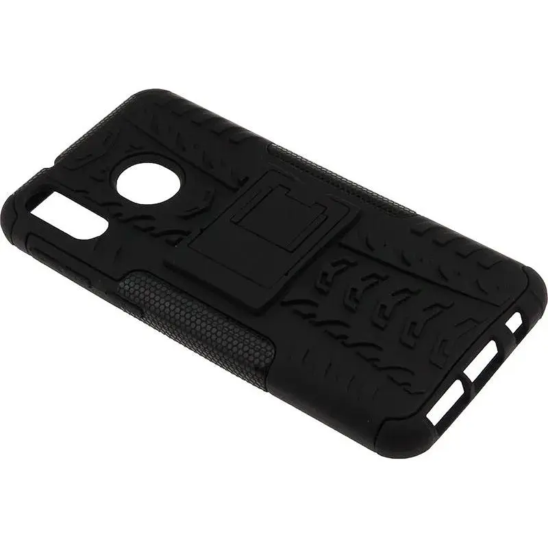 Чохол-накладка Toto Dazzle Kickstand 2 in 1 Case Samsung Galaxy M20 Black - фото 4