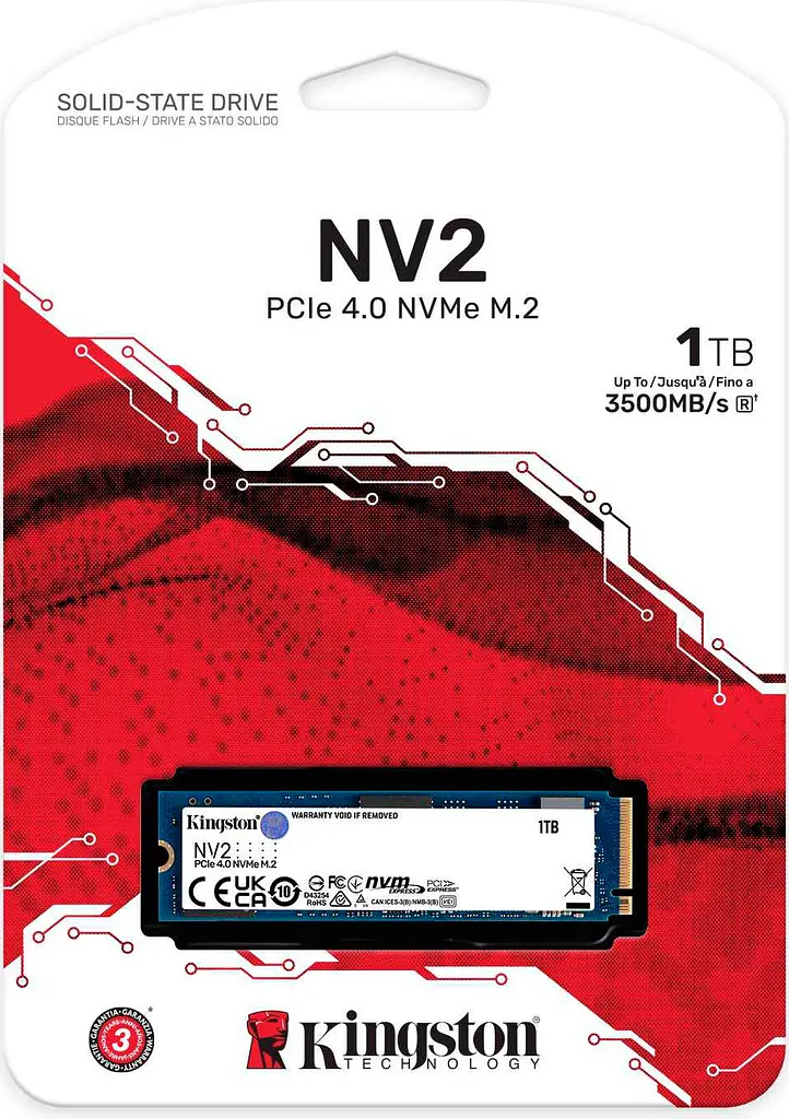 SSD накопитель Kingston NV2 1 TB [SNV2S/1000G] [81549] - фото 5