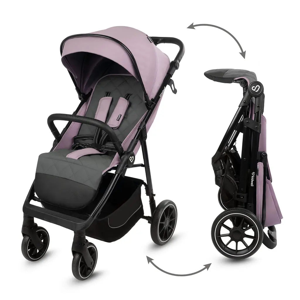 Прогулянкова коляска Kidwell Enzo Pink - фото 9