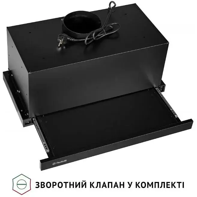 Витяжка телескопічна Perfelli Iseo 6PMF Nero - фото 9