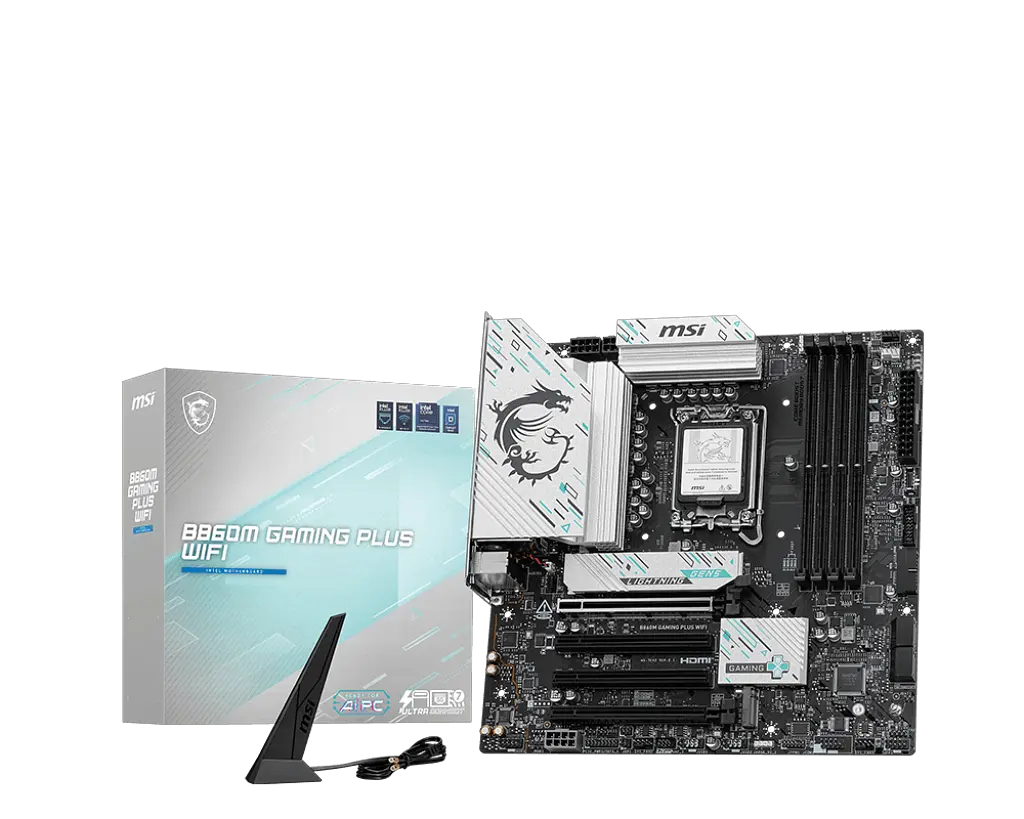 Материнська плата MSI B860M Gaming Plus Wi-Fi LGA 1851 (B860M GAMING PLUS WIFI) - фото 5