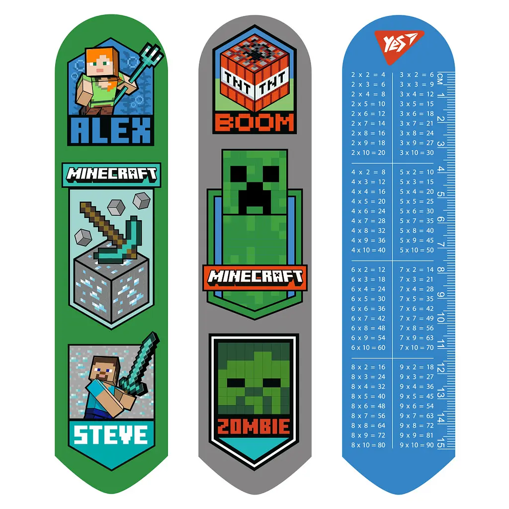 Закладка Yes 708129 Minecraft Heroes 2D - фото 2