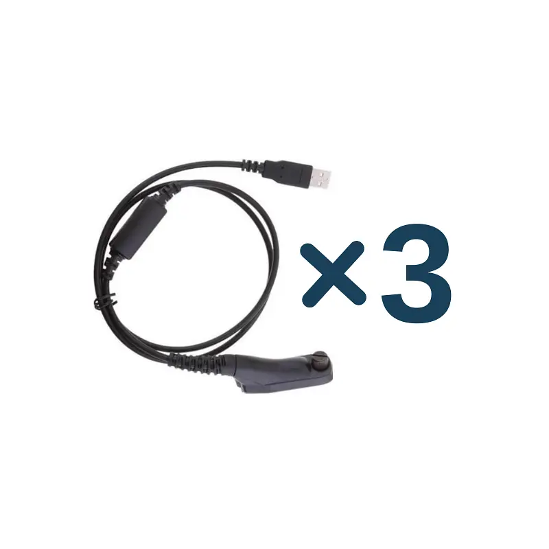 Кабель USB для програмування рацій Motorola DP4400/4600/4800 USB 3 шт - фото 2