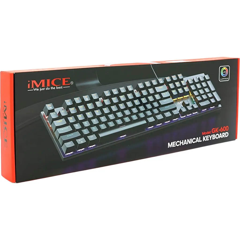 Клавіатура iMice GK600 Black [115627] - фото 4