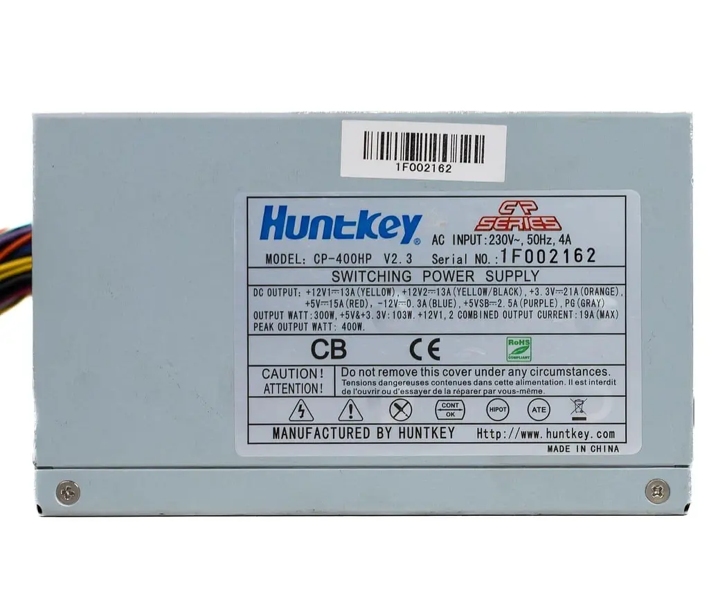 Блок живлення HuntKey 400W (CP-400HP) Б/в - фото 5