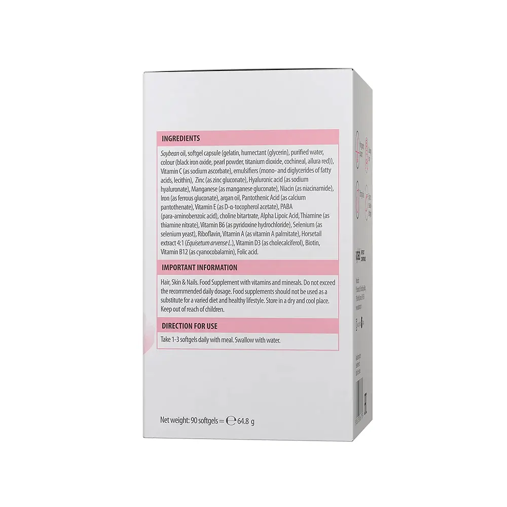 Вітаміни та мінерали VPLab Ultra Women's Hair, Skin & Nails, 90 капсул для жінок - фото 4