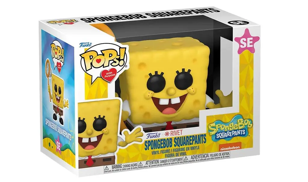 Фігурка Funko Pop Спанч Боб Sponge Bob Squarepants 10 см cartoon SP SE - фото 3