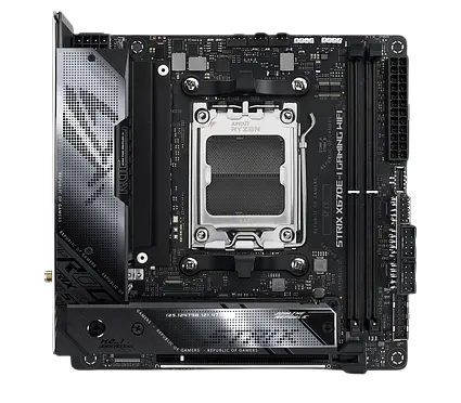 Материнська плата Asus X670E-I ROG Strix Gaming Wi-Fi Socket AM5 (ROG STRIX X670E-I GAMING WIFI) Б/В - фото 2