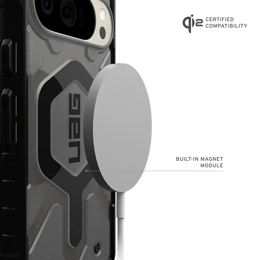 Чохол UAG для Google Pixel 10 Pro, Pathfinder Clear MagSafe, Ash teh0019386 - фото 4