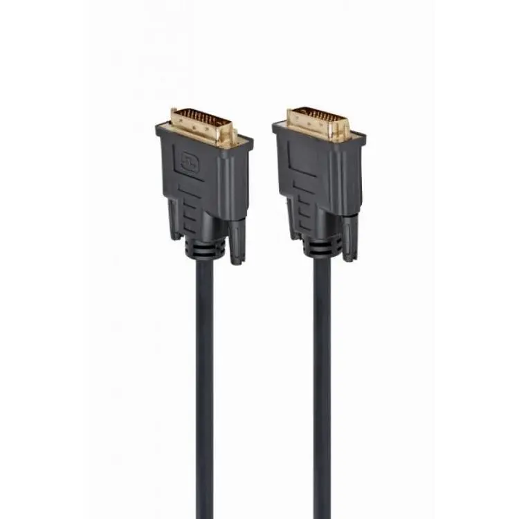 Кабель мультимедійний DVI M to DVI M 3.0m 24+1pin Cablexpert (CC-DVI2-BK-10)