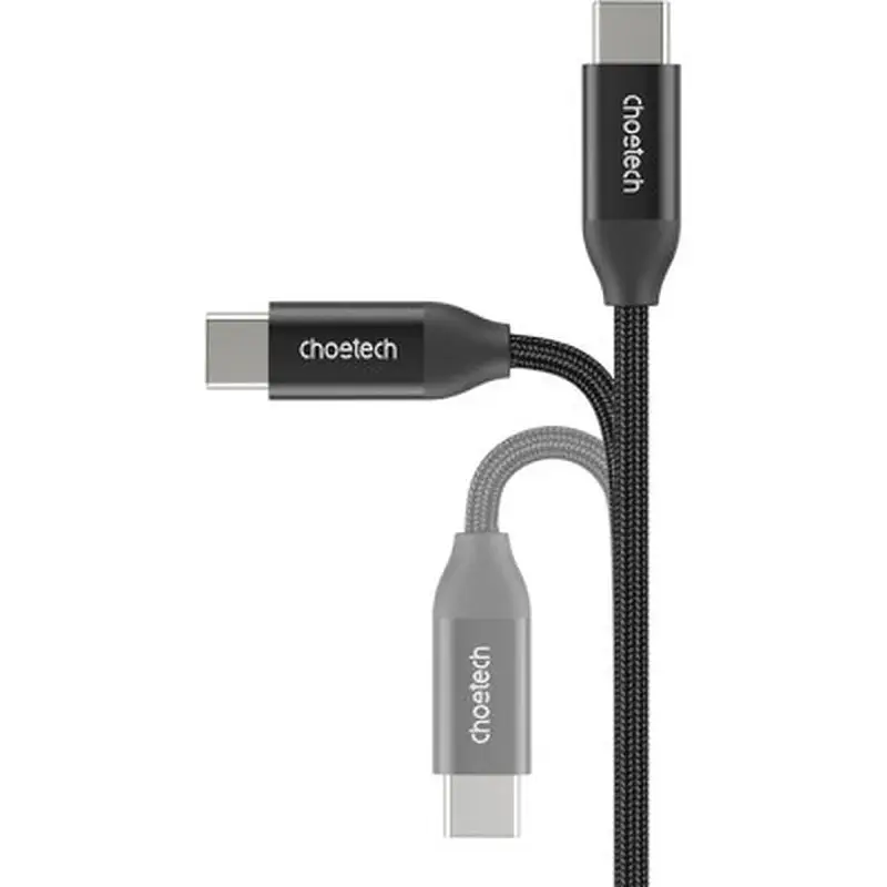 Дата кабель USB-C to USB-C 2.0m 240W Choetech (XCC-1036-BK) - фото 3
