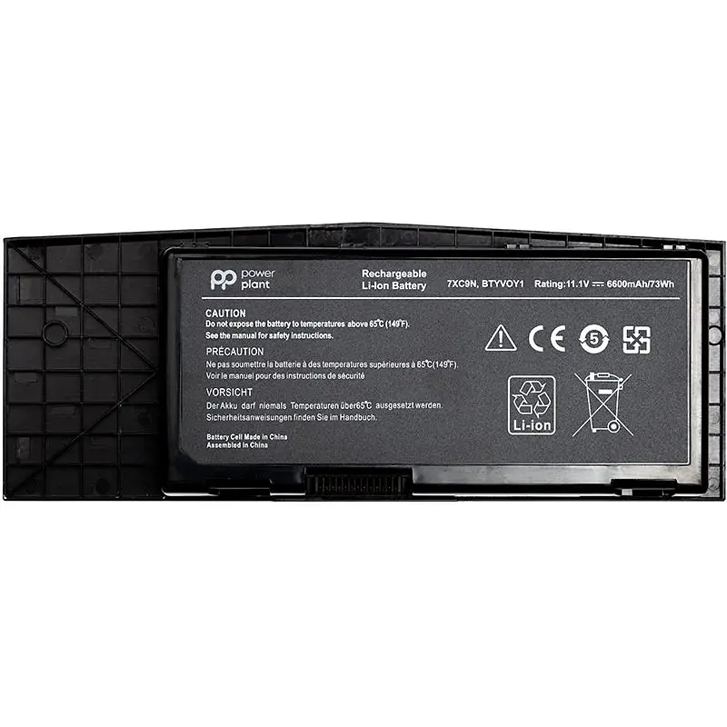 Акумулятор PowerPlant для ноутбуків DELL Alienware BTYVOY1 (7XC9N) 11.1V 6600mAh (NB441525) - фото 2