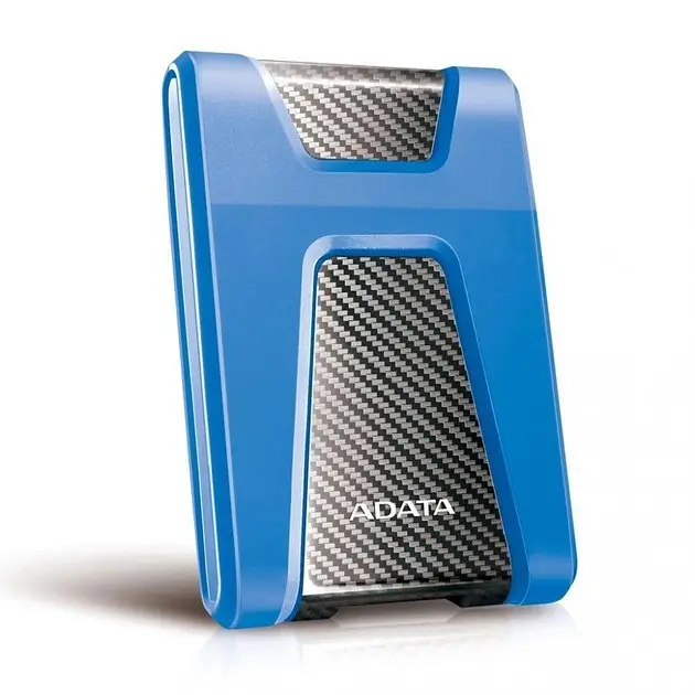 Внешний жесткий диск Adata портативный USB 3.2 DashDrive Durable HD650 2TB синий - фото 5