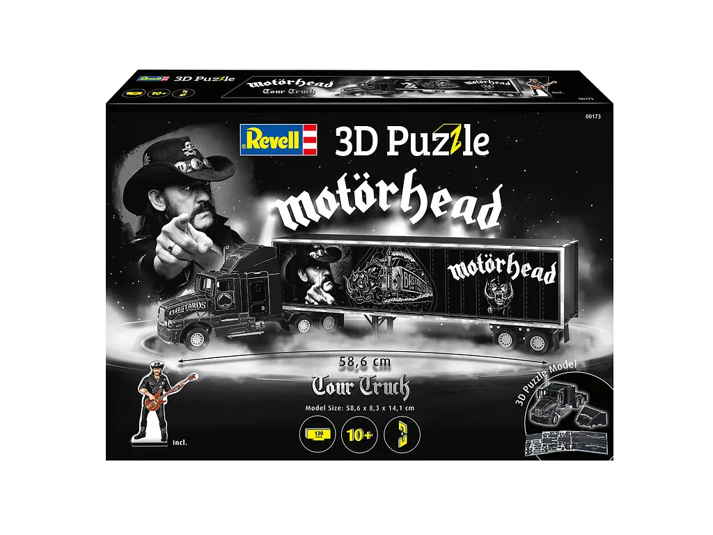 3D пазлы коллекционного грузовика группы Motörhead (Моторхед) Revell 00173 - фото 4