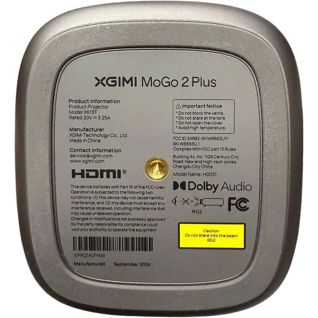 Проєктор Xgimi Mogo 2 plus 2025 - фото 5