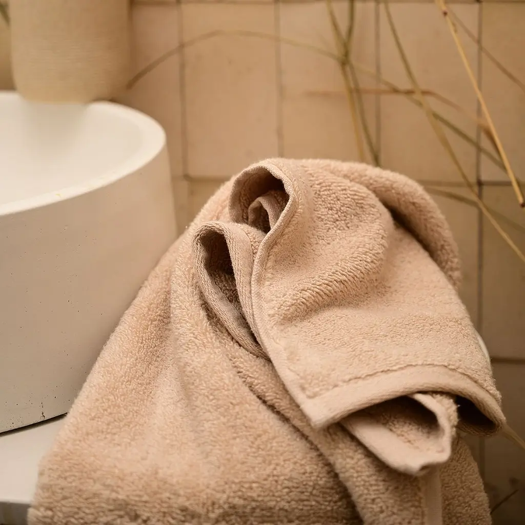 Рушник МВМ My Home Бриз 70х140 см бежевий (BT-03 L BEIGE) - фото 5