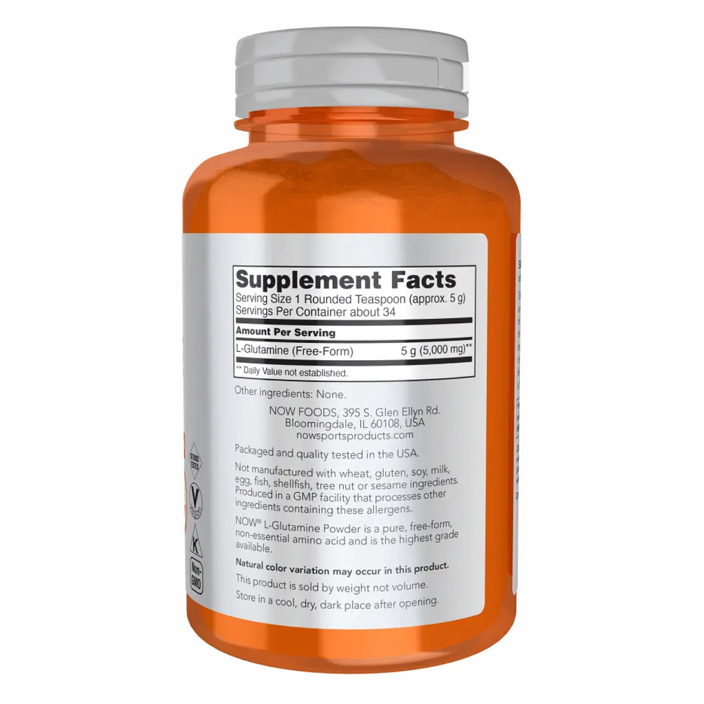 Амінокислота Now Foods L-Glutamine Powder 170 г - фото 2
