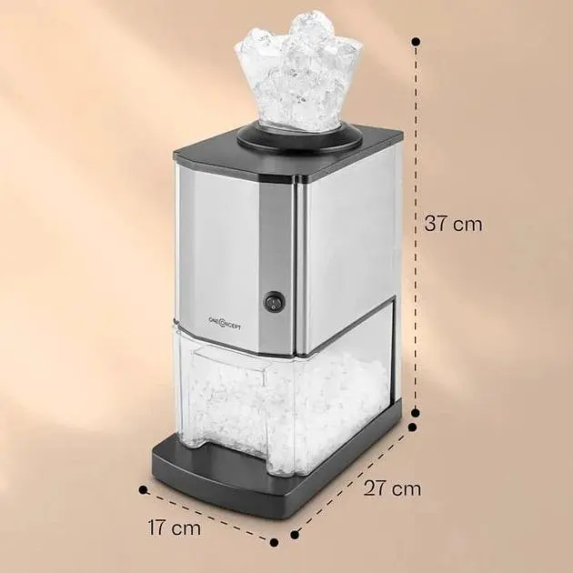 Измельчитель для льда OneConcept Ice Crusher серый (10028440) - фото 6