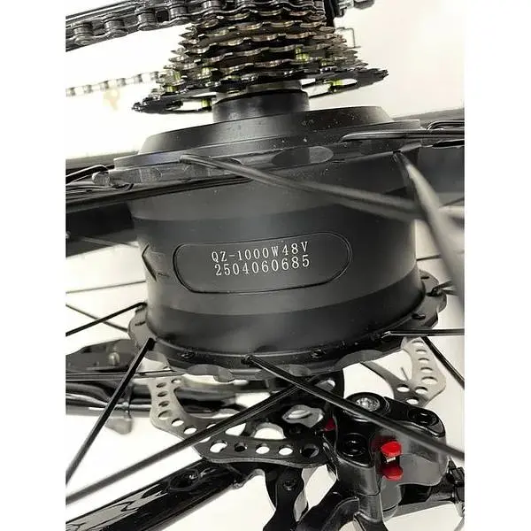Електровелосипед Tesla FateBike 26" 1000W 48V 24Ah задній привід - фото 10