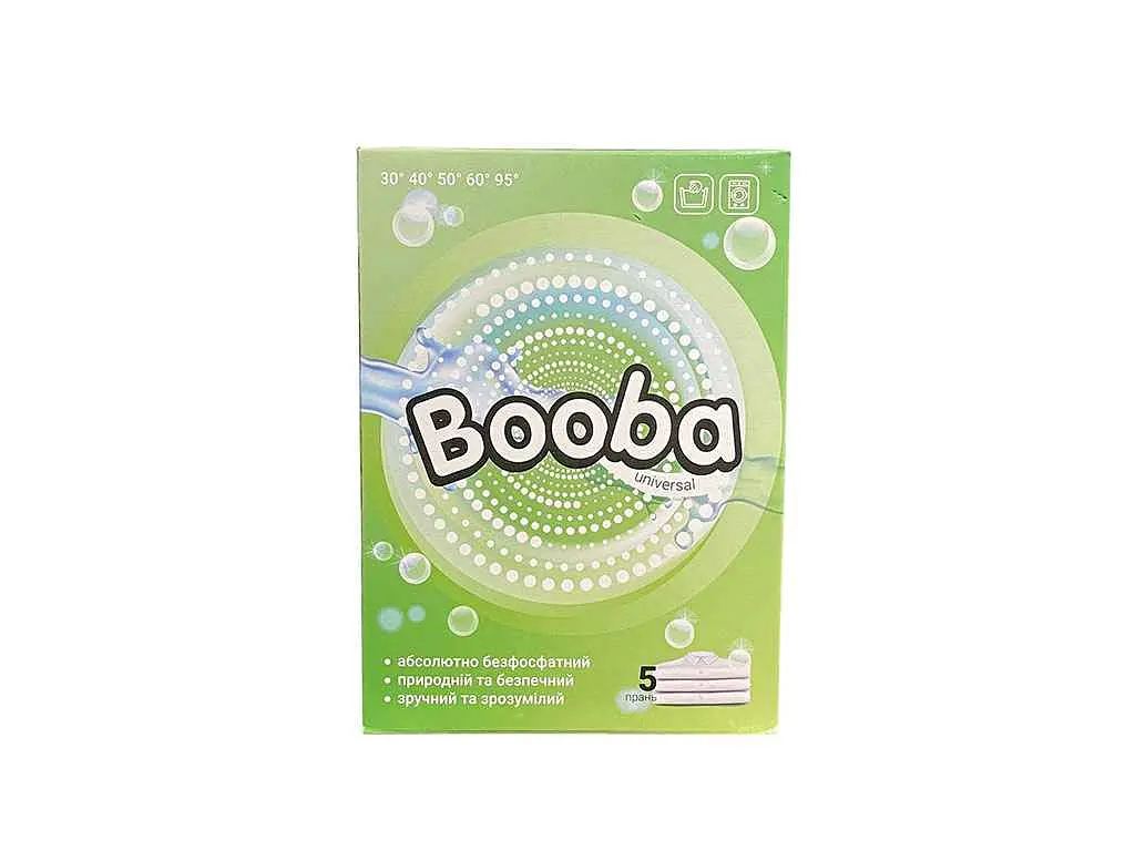 Пральний порошок BOOBA універсальний 350 г