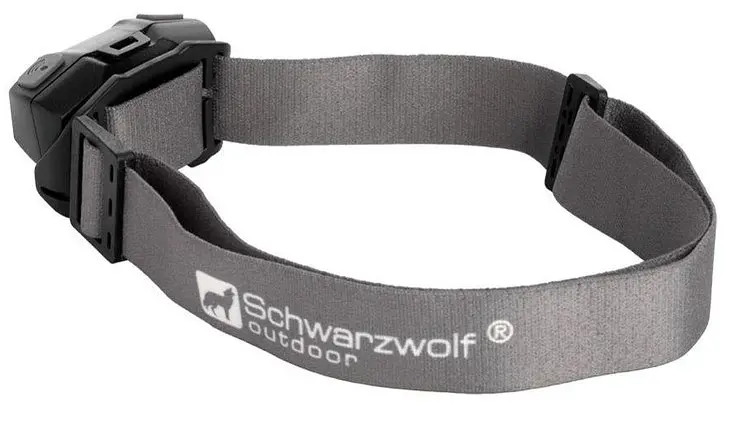 Ліхтар налобний акумуляторний Schwarzwolf Mino з світлодіодом XPE сірий - фото 2